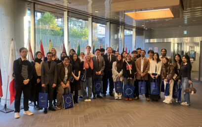 Student Visit to EU Delegation in Tokyo